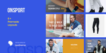 At Onsport - Prestashop 1.7.6.x Theme for Sport Fashion