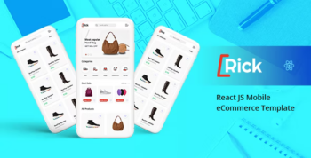 Rick – Bootstrap Mobile React JS eCommerce Template 3.0