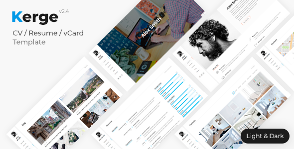 Kerge - CV/Resume Template
