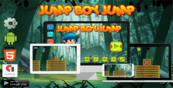 Jump Boy Jump - HTML5 Javascript game(Construct2 | Construct 3 both version included)