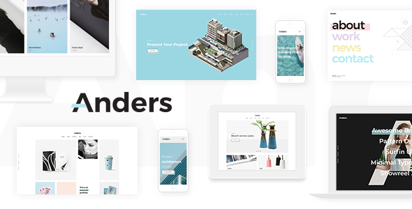 Anders - Design Portfolio Theme 1.7