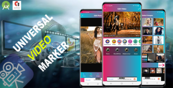 Universal Video Maker (Android 13 supported and SDK 31)