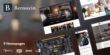 Bernstein – WordPress Theme for Lawyer & Attorney 1.1.2