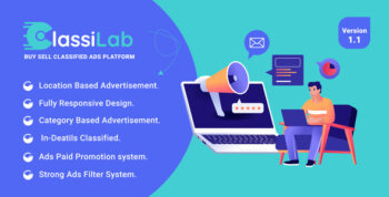 ClassiLab - Buy Sell Classified Ads Listing Platform 2.0
