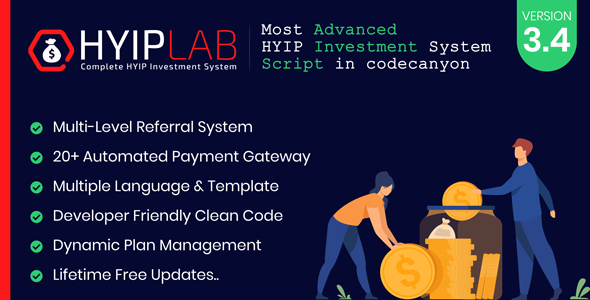 HYIPLAB - Complete HYIP Investment System 5.7