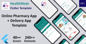 Online Medicine Ordering App Template Flutter 3 | Online Pharmacy App Template Flutter 3