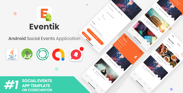 Eventik | Android Social Events Application
