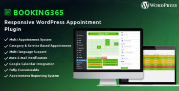 Booking365 - Responsive WordPress Appointment Plugin