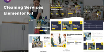 Klinta - Cleaning Services Elementor Template Kit