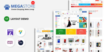 Mega Marketplace Store RTL Responsive WooCommerce WordPress Theme