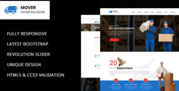 Mover - Company WordPress Theme