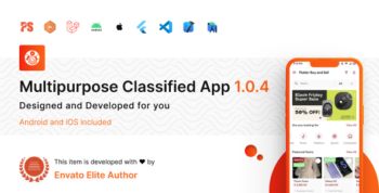 PSX Multipurpose Classified Flutter App with Laravel Admin Panel 1.0.5