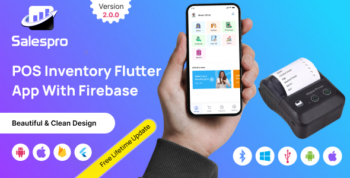 SalesPro - POS with Inventory software Flutter App With Firebase 4.0