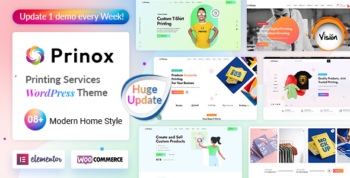 Prinox - Printing Services WordPress Theme 1.0.9
