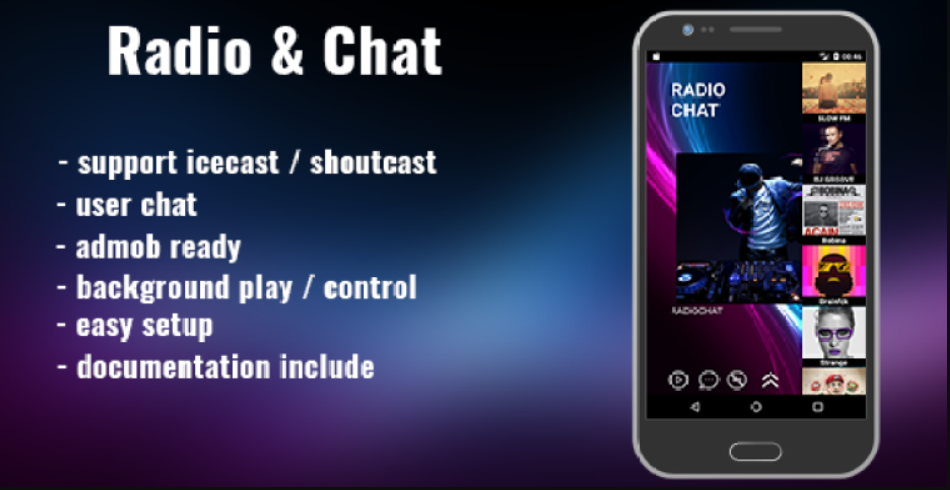 Radio & Chat (multi) Android