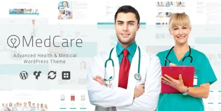 MedCare 1.0.3 Advanced Health & Medical WordPress Theme