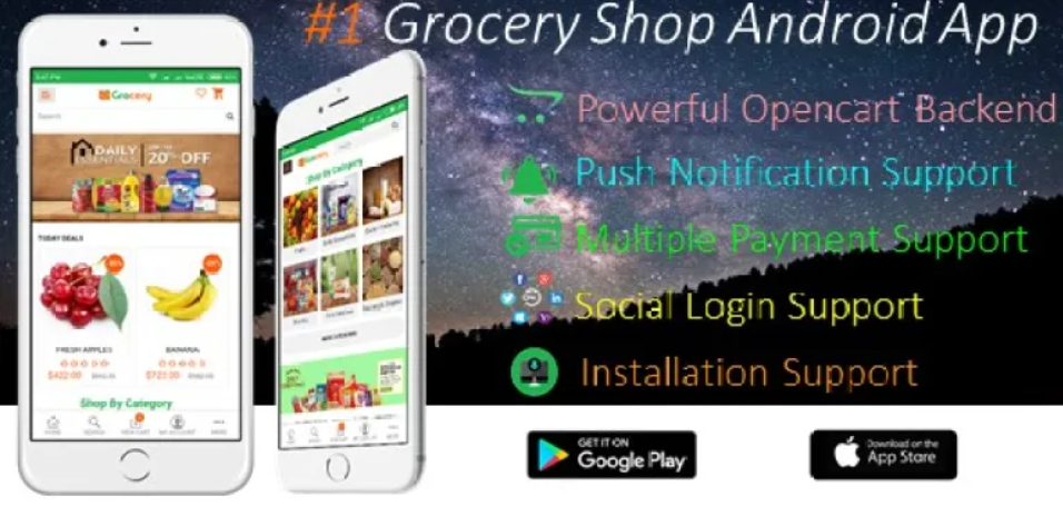 Grocery Shop Android App