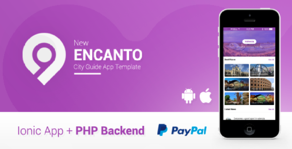 Encanto – City Guide App + Admin Panel
