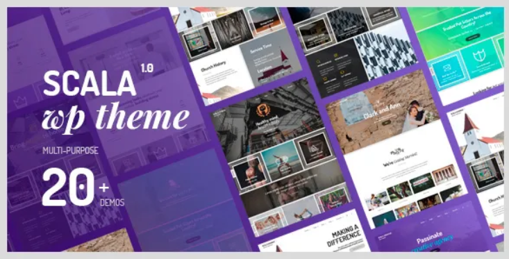 Scala v1.0 Multipurpose WordPress Themes