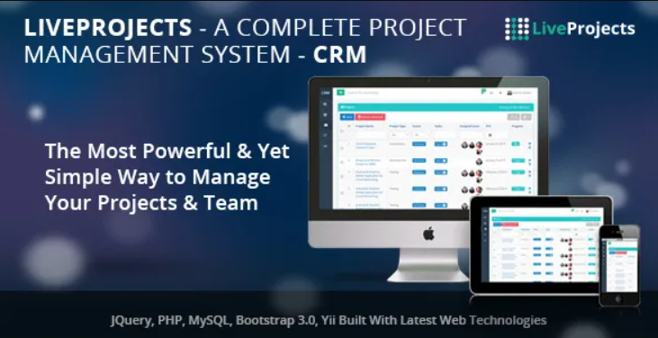 LiveProjects v3.0 – Complete Project Management CRM