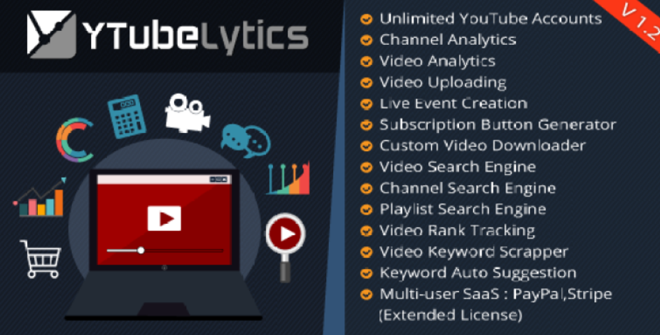 YTubeLytics Youtube Analytics & Marketing Software