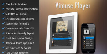 Vimuse - HTML5 Media Player