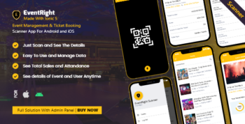 Scanner App - Ticket Sales and Event Booking Management System