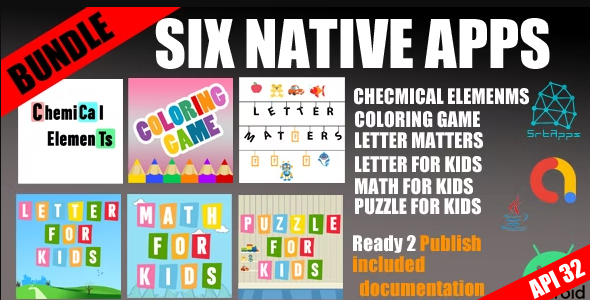 Six native app bundle