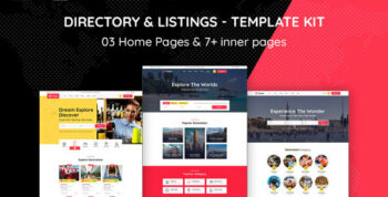 Fioxen - Travel Directory & Listings Elementor Template Kit