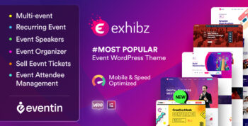 Exhibz | Event Conference WordPress Theme 3.0.4