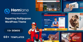 Homlane - Multipurpose Servicing And Repairing WordPress Theme 16 May 2022