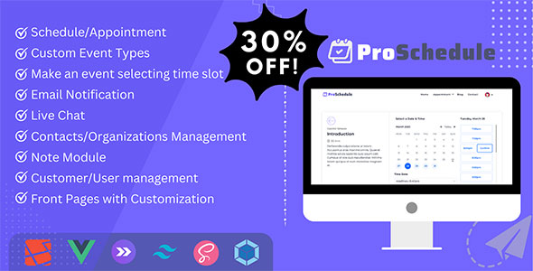 ProSchedule - Online Appointment System 1.1