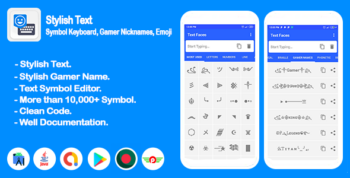 Stylish Text - Symbol Keyboard, Gamer Nicknames, Emoji
