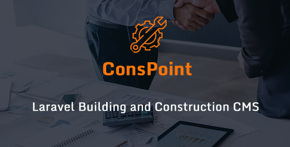 ConsPoint – Laravel Building and Construction CMS 2.0