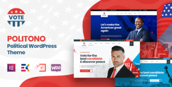 Politono - Political Election Campaign WordPress Theme 2.4