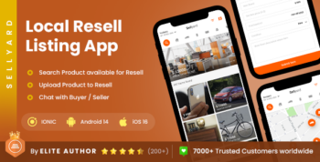 2 App Template| Classifieds App| Re-seller App| Buying Selling App| Online selling app| Sellyard