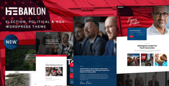 Baklon - Election & Political WordPress Theme 3.2.9