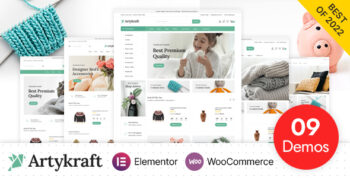 Artykraft - Art and Decor WooCommerce Theme