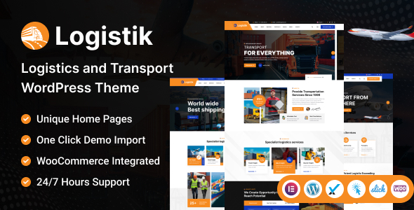 Logistik – Transport & Logistics WordPress Theme 1.2.0