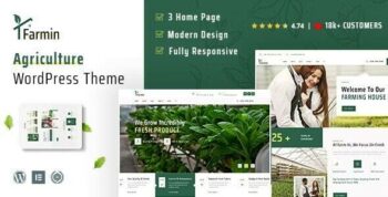 Farmin - Agriculture and Organic Farming WooCommerce Theme 1.1.3