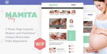 Mamita | Pregnancy & Maternity Cinique Blog WordPress Theme