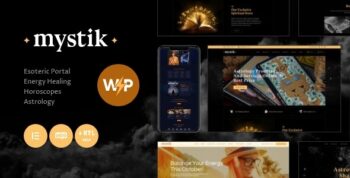 Mystik | Astrology & Esoteric Horoscope Fortune Telling WordPress Theme + RTL 1.2.6.1