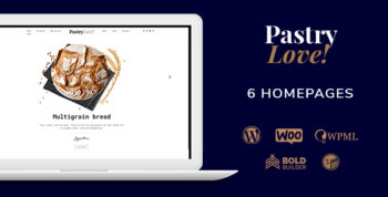 Pastry Love – Bakery & Cake Shop WordPress Theme 1.2.8