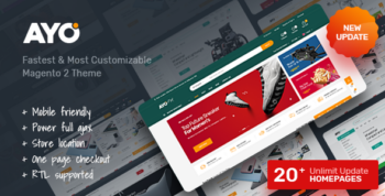 Ayo - Multipurpose Responsive Magento 2 Theme