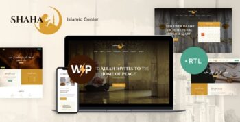 Shaha | Islamic Centre & Mosque WordPress Theme + RTL 1.5.1