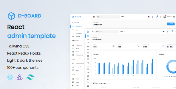 D-board - React Admin Template