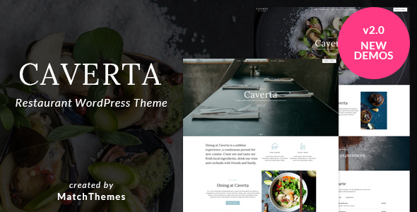 Caverta – Restaurant WordPress Theme 2.1.7