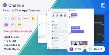 Chatvia - React Chat App Template 2.0.0