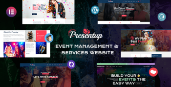 Presentup - Event Planner & Celebrations Management WordPress Theme 5.3
