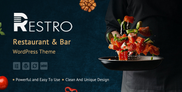 Restro - Restaurant & Bar WordPress Theme 1.6